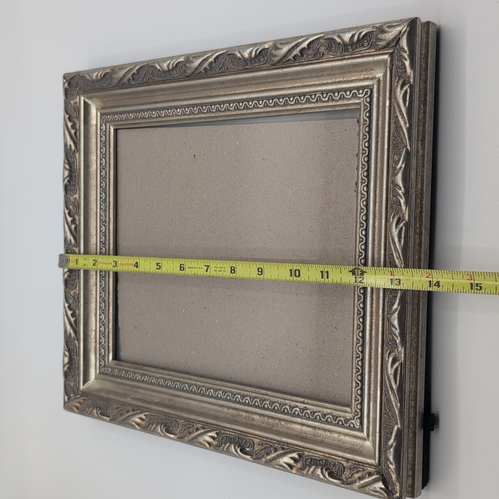 Elegant Silver Ornate Wooden Picture Frame - Picture 8 of 8